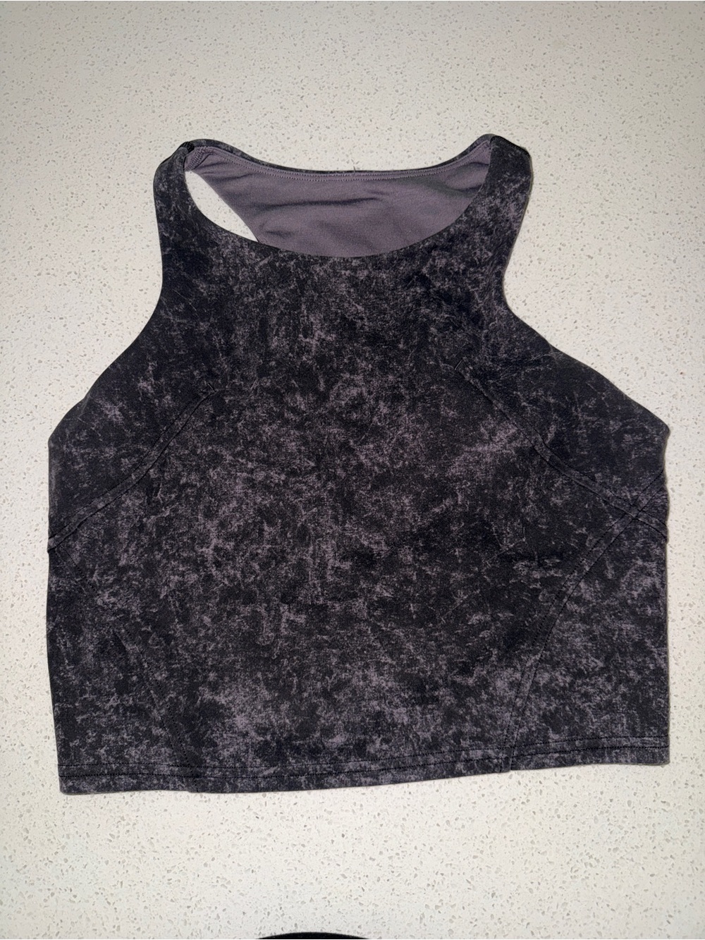 Lululemon Invigorate Training Tank Top
Denim Wash Print Dusky Lavender Black